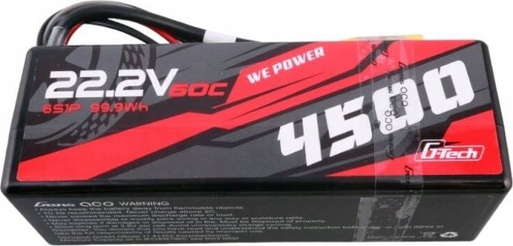 Фото - Акумулятор для інструменту Gens Ace Akumulator  G-Tech 4500mAh 6S1P 22.2V 60C HardCase RC car Lipo 14# 