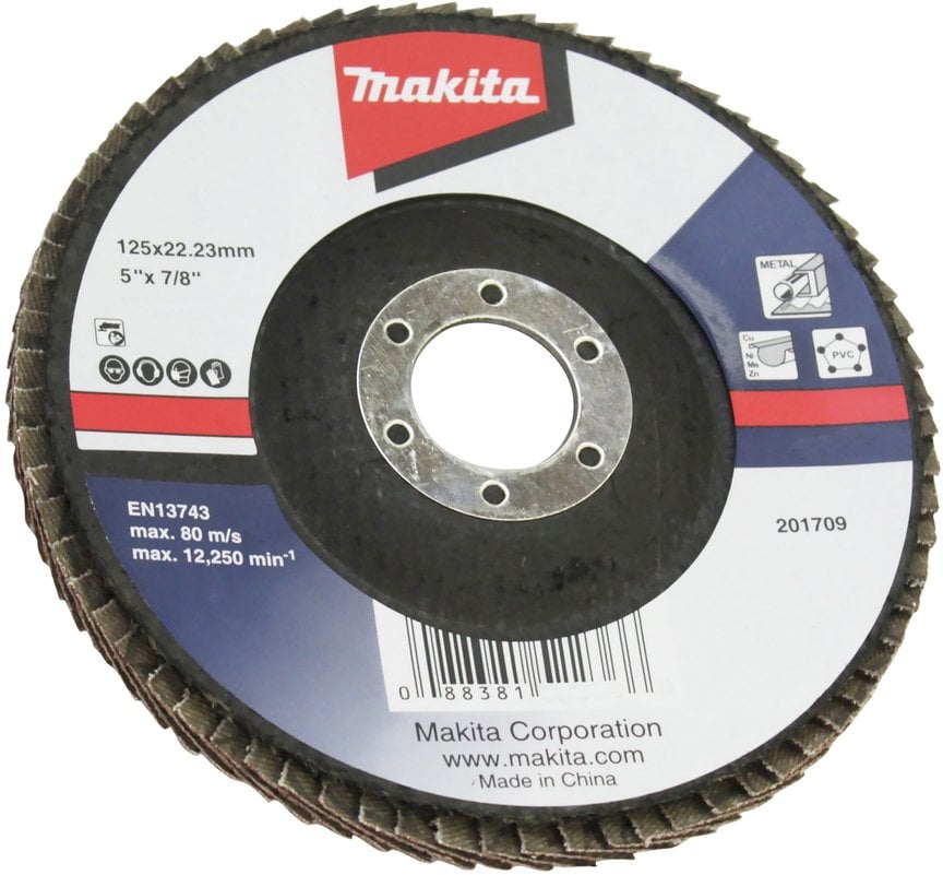 Makita Tarcza ścierna wachlarzowa 125mm A 60