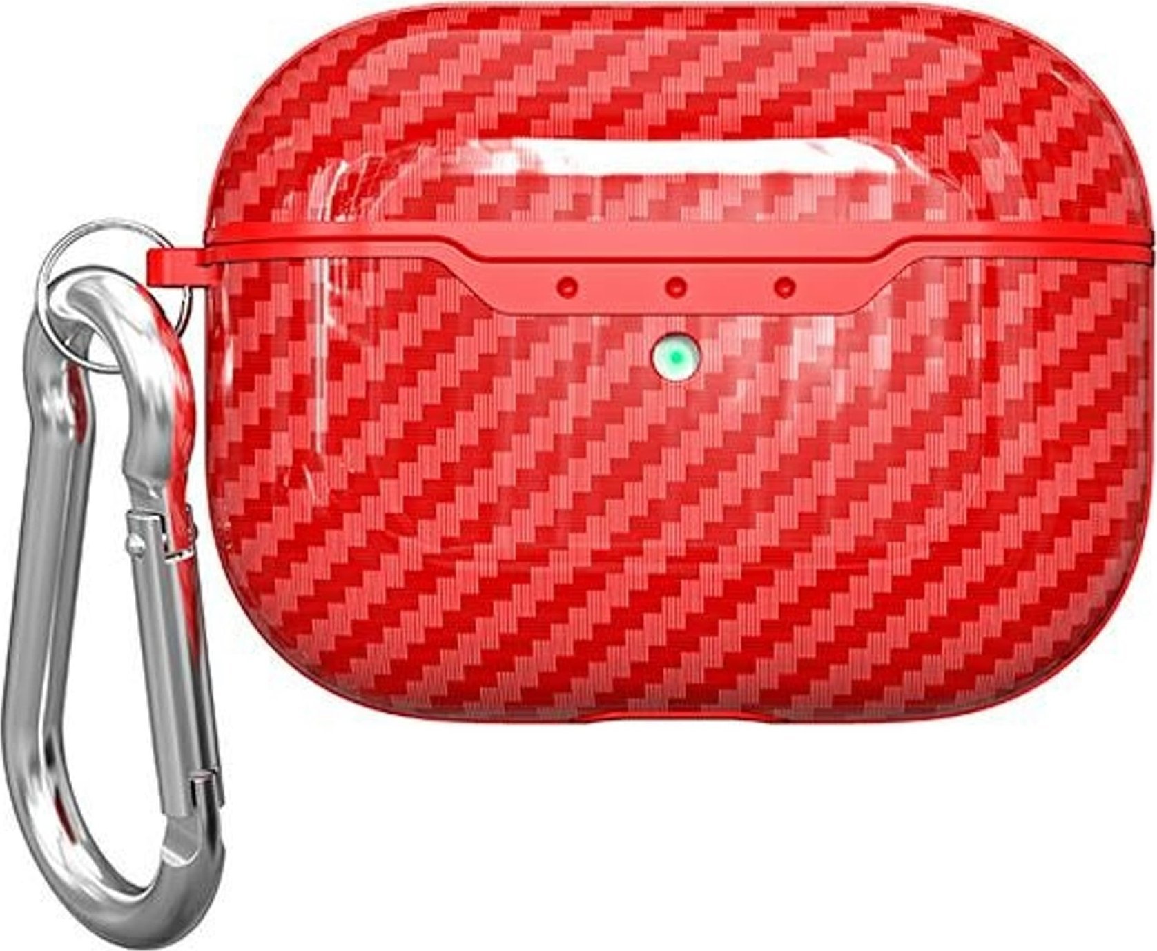 Beline Beline AirPods Carbon Cover Air Pods Pro 2 czerwony /red