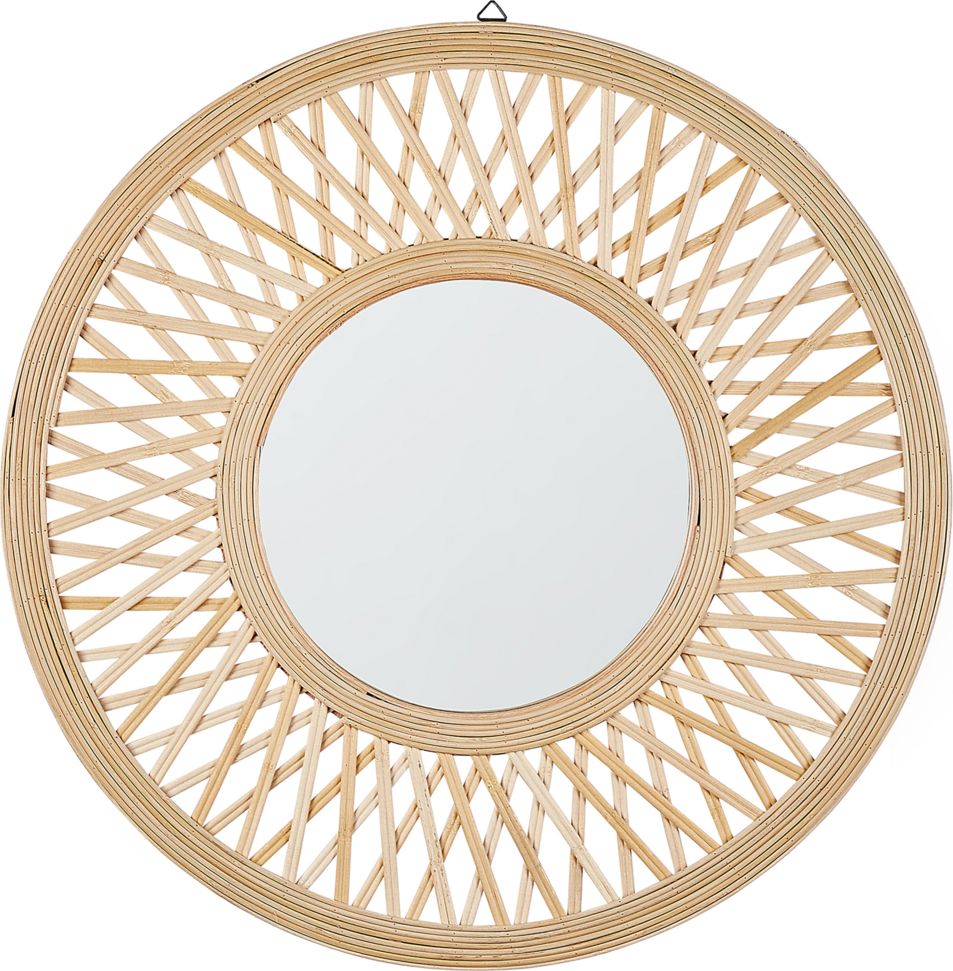 Zdjęcia - Lustro ścienne Shumee Bambusowe okrągłe  60 cm BACATA 