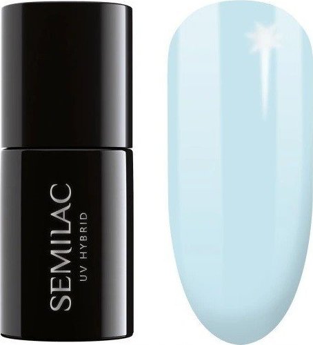 Semilac SEMILAC Lakier hybrydowy Soulmate Mix - 386 Blue Cloud 7ml
