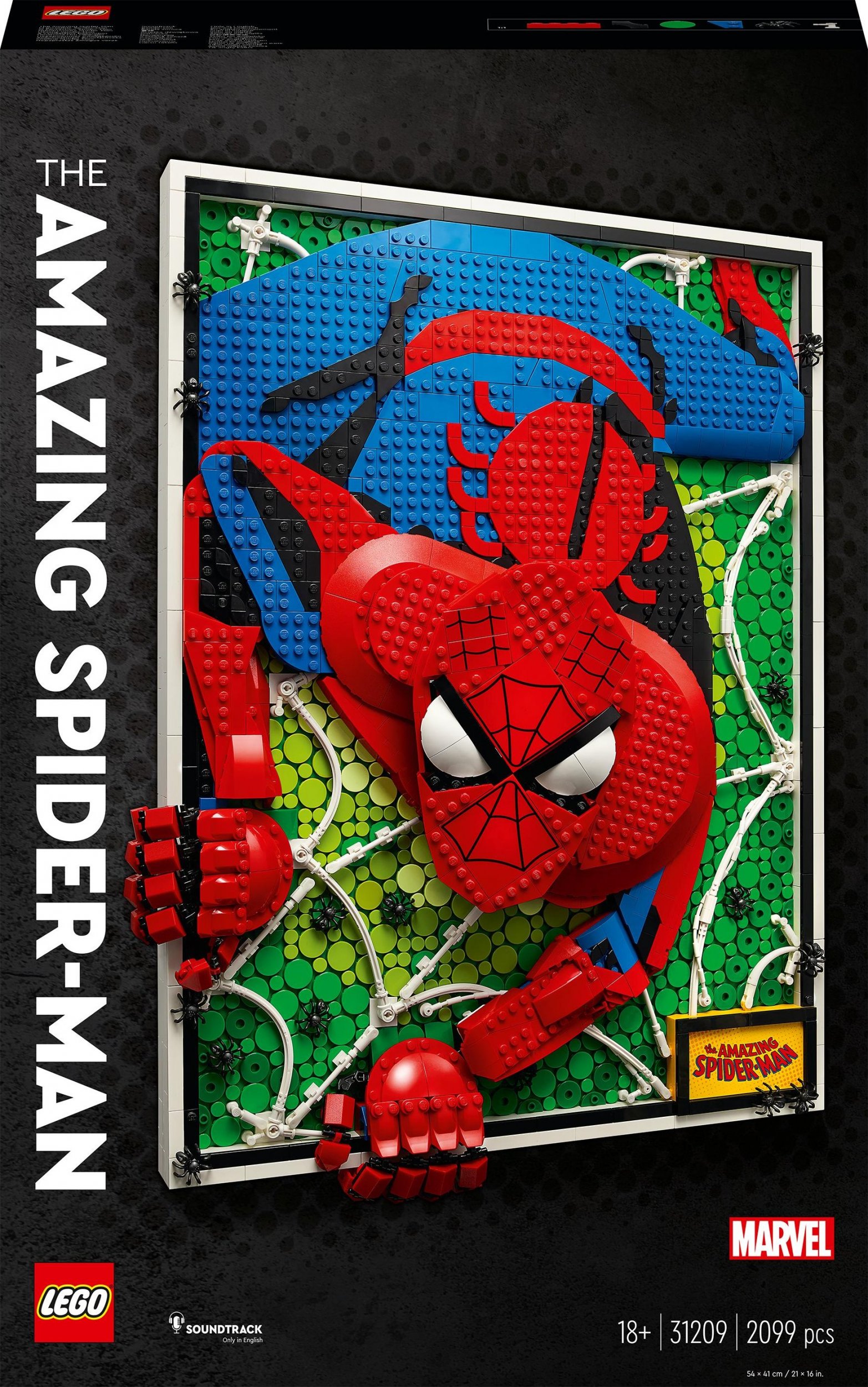 Zdjęcia - Klocki Lego Art Niesamowity Spider-Man  (31209)