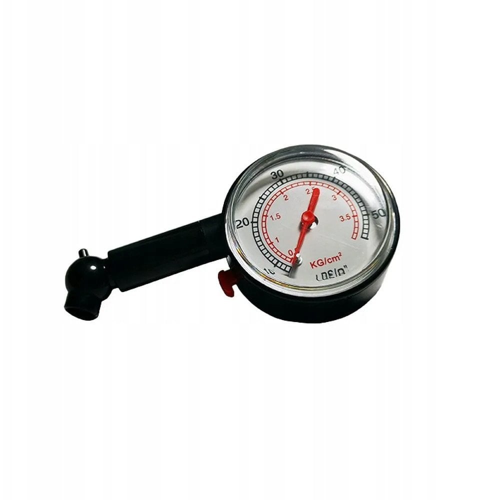 Miernik ciśnienia w oponach samochodowych czarny