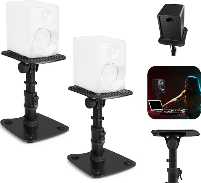Vonyx Statywy pod monitory studyjne 2szt SMS30 Vonyx one size