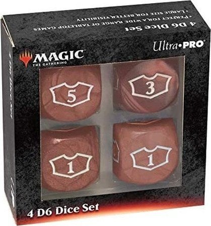 Ultra-Pro Ultra Pro: Magic the Gathering - Red Mana - 22 mm Deluxe Loyalty Dice Set