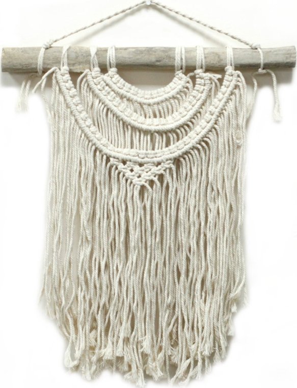 Zdjęcia - Obraz Art-Pol Makrama - Trzy Fale