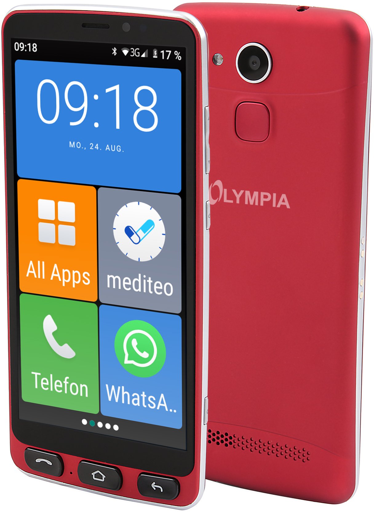Olympia Smartphone NEO+ czerwony (2262)