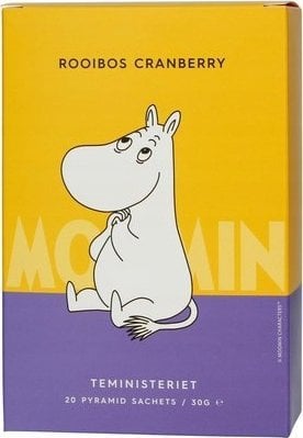 Teministeriet Herbata zielona żurawinowa Moomin 20 piramidek