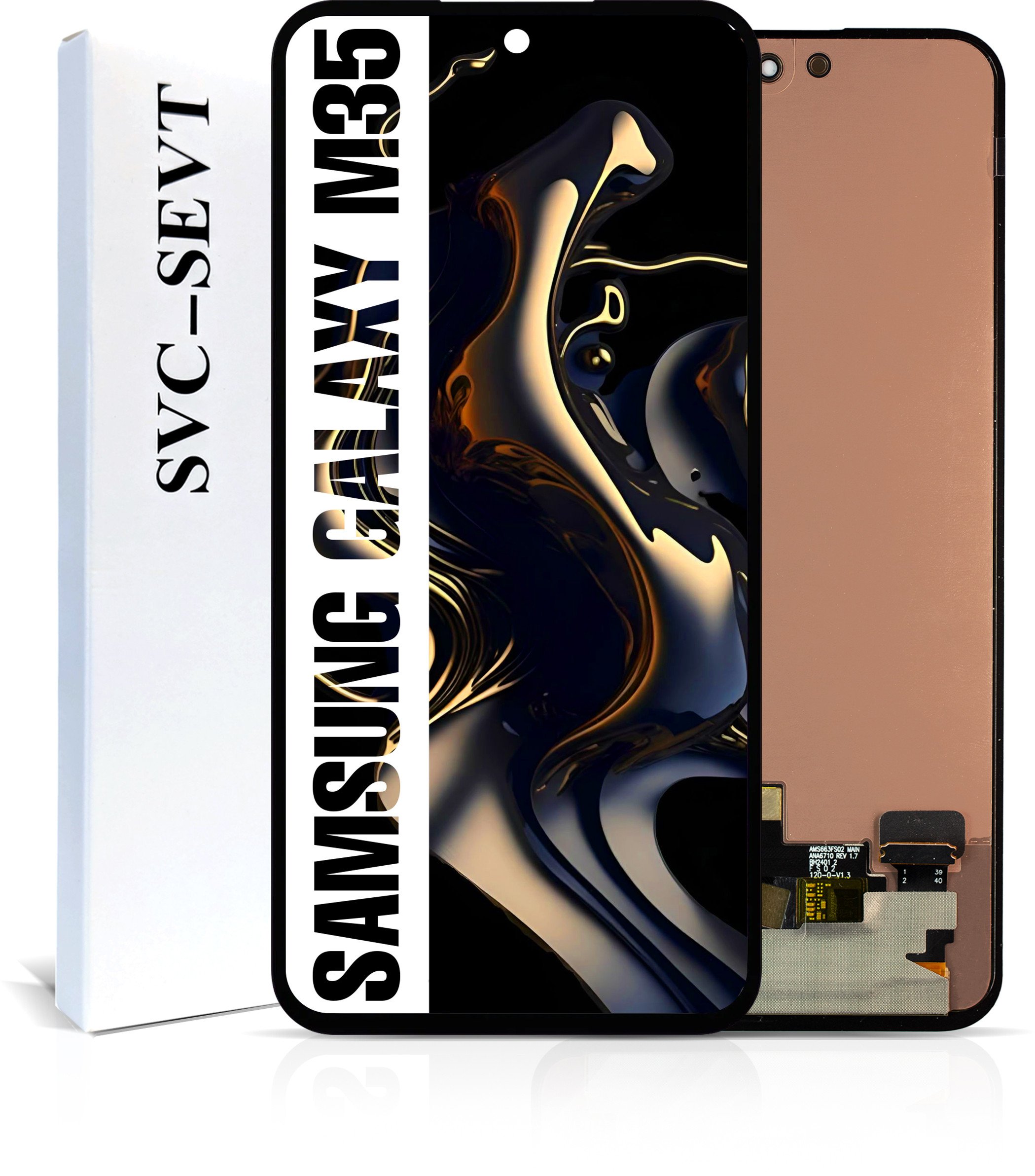 Bateria Zila Wyświetlacz do Samsung Galaxy M35 Ekran LCD Oryginał SM-M356B (5904858346639)