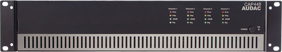 Audac AUDAC CAP448 Quad-channel power amplifier 4 x 480W 100V