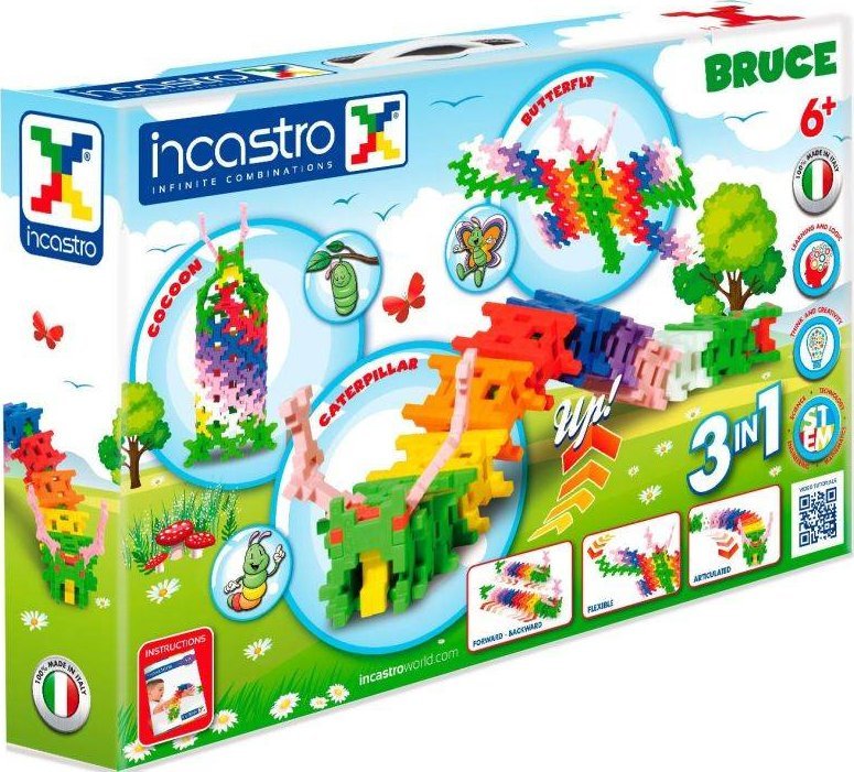 Incastro Bruce 3w1 103 el. - Klocki konstrukcyjne