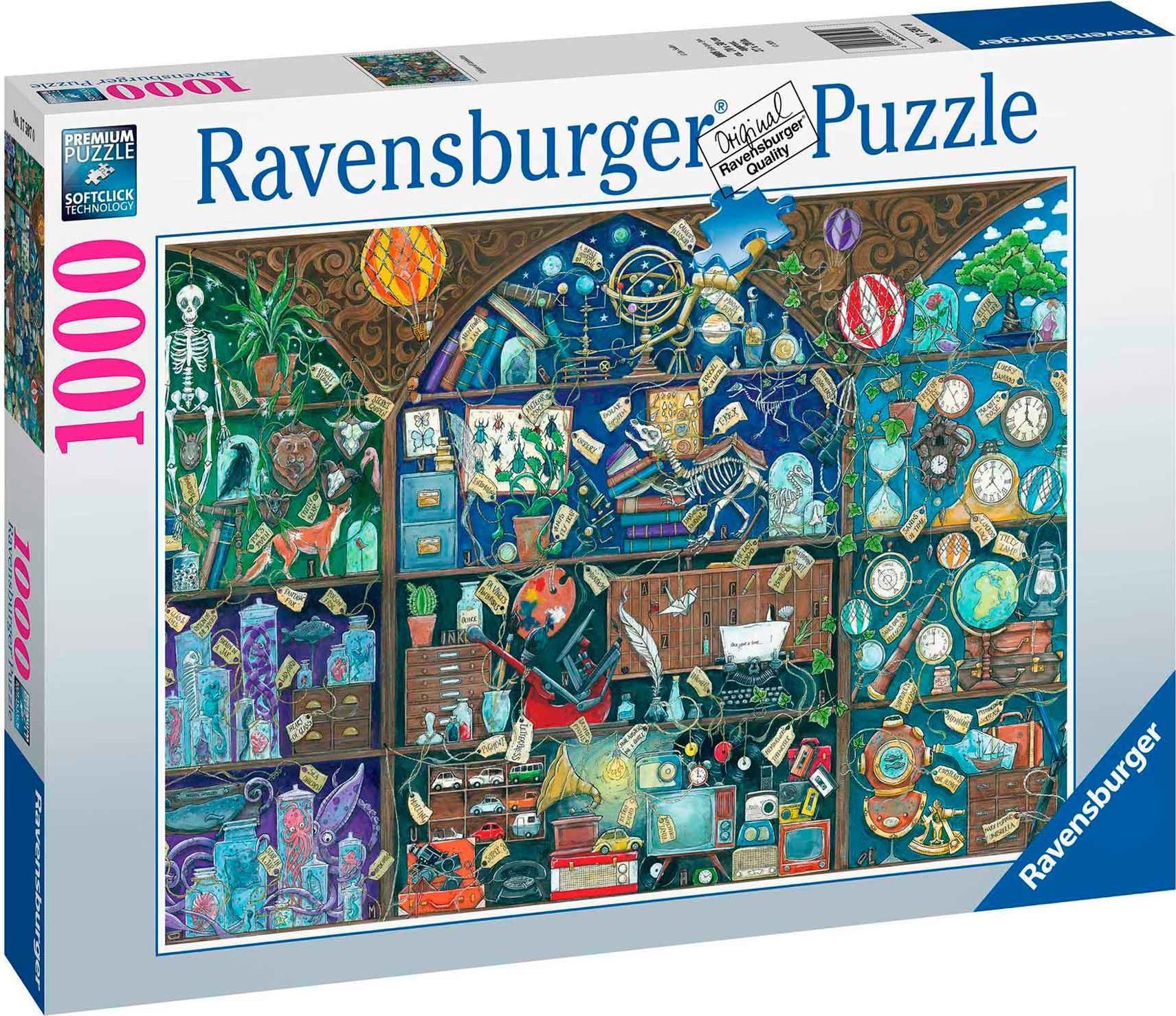 Ravensburger Puzzle Cabinet Of Curiosities 1000 elementów