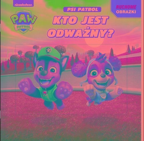 Media Service Zawada Psi Patrol Ruchome obrazki Kto jest odważny? 29365