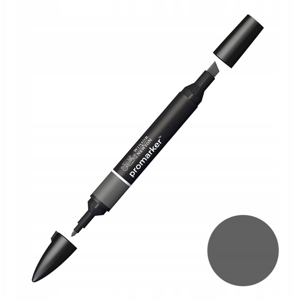 Winsor & Newton Winsor & Newton 0203157, Grey, Multicolour, Cool Grey 5, Fine/Medium, Chisel/Bullet ...
