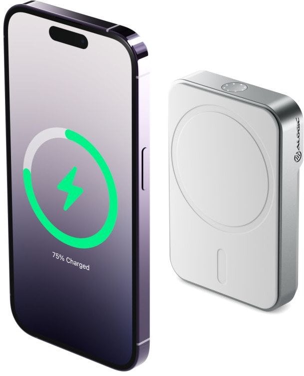 Powerbank Alogic Matrix Universal Magnetic MagSafe Powerbank 5000mAh White