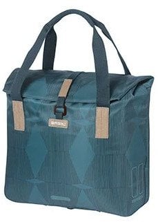Basil Torba na bagażnik BASIL ELEGANCE BICYCLE SHOPPER 20-26L Hook On System, wodoodporna estate blue