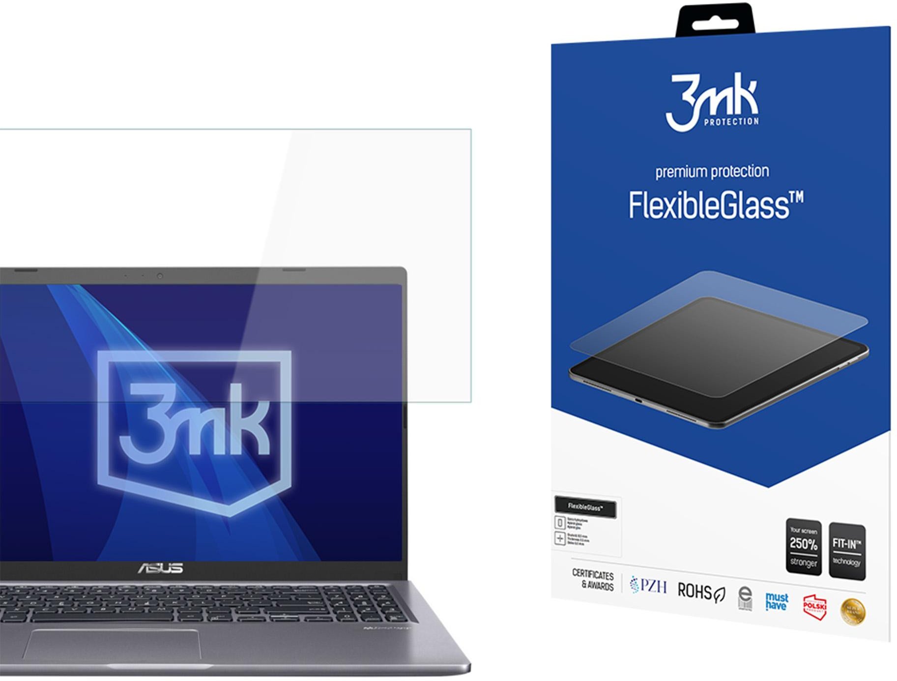Filtr 3MK ASUS VIVOBOOK 15 - UP TO 17 3MK FLEXIBLEGLASS