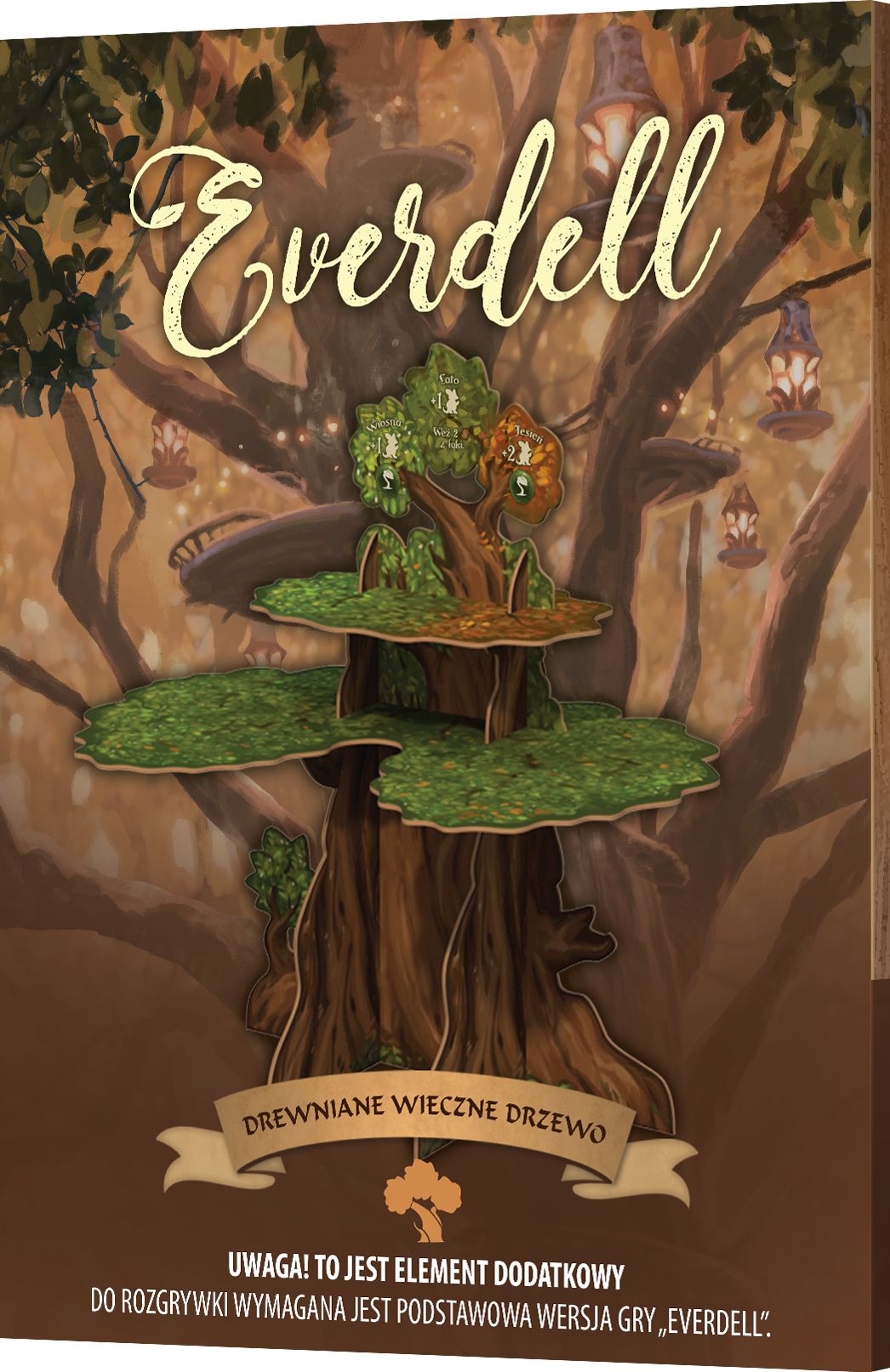 Rebel Dodatek do gry Everdell: Drewniane Wieczne Drzewo