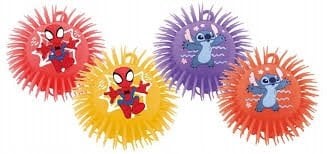 Simba Piłka kudłata Mix Spidey i Stitch, 3 l+