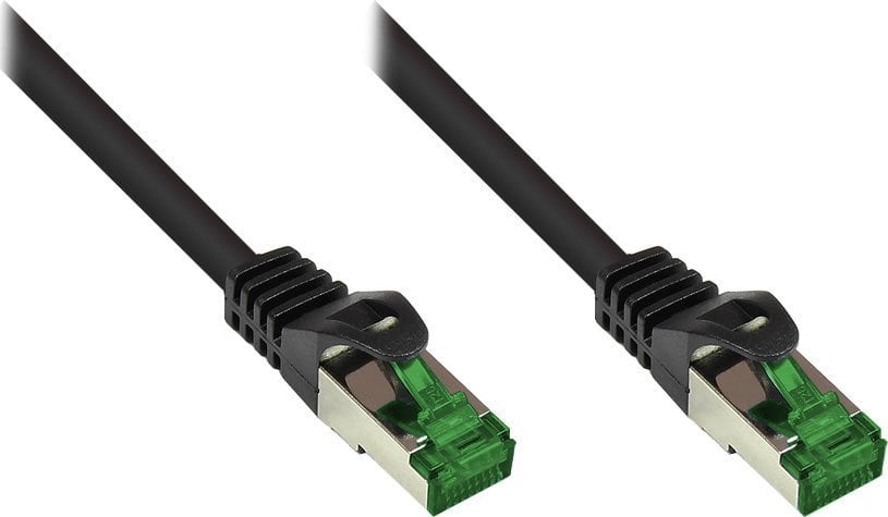 Alcasa 8062-H250S kabel sieciowy Czarny 25 m Cat6a S/FTP (S-STP)