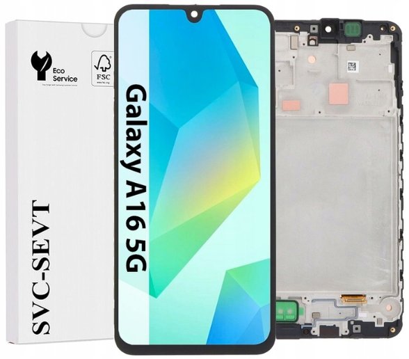 UTS-Group Wyświetlacz Do Samsung Galaxy A16 5G A166 Oryginał LCD Ekran Ramka