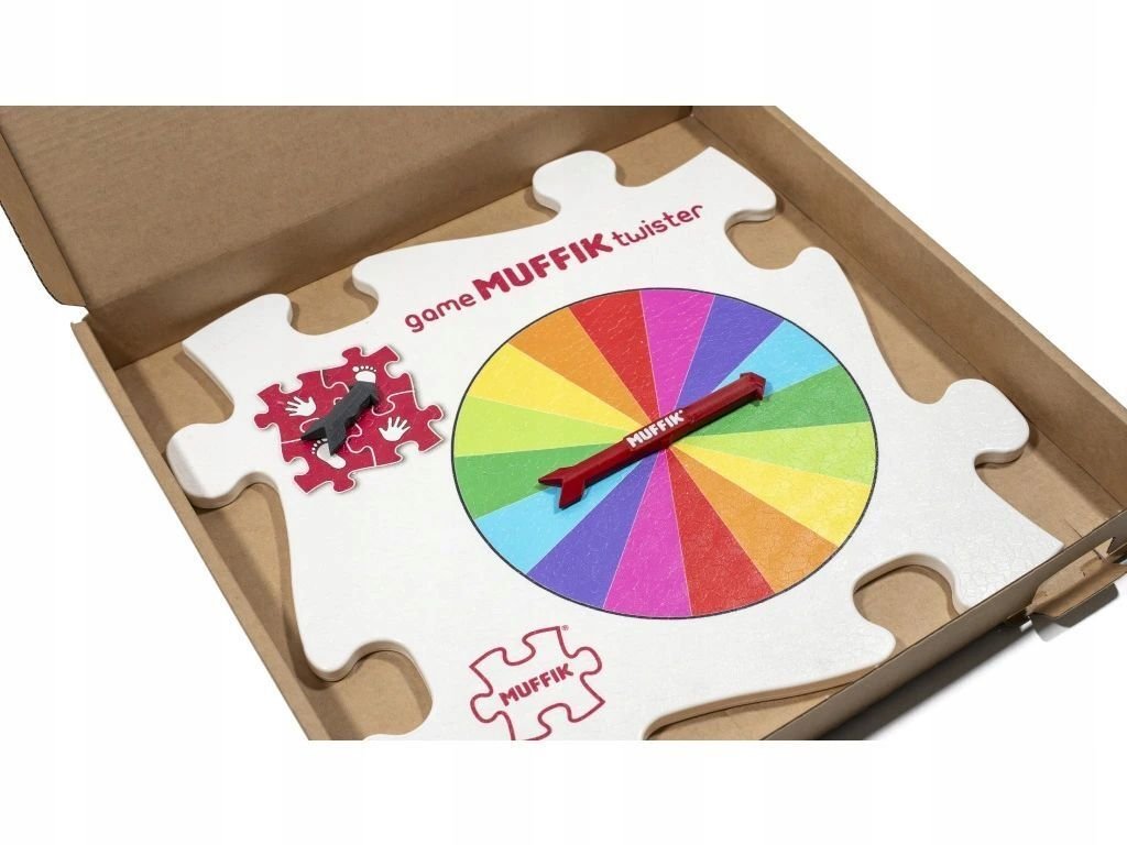 Askato Gra Muffik Twister Do Maty Mata Sensoryczna Ortopedyczna Puzzle / Mfk-110