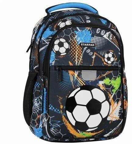 Starpak Plecak szkolny Football blue