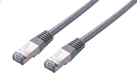 C-Tech C-TECH kabel patchcord Cat5e, FTP, šedý, 3m