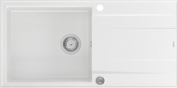 Zlewozmywak GraniteQ EVAN 146 XL zlewozmywak z syfonem Push 2 Open 1-komorowy z/o (1000x500x210; kom...