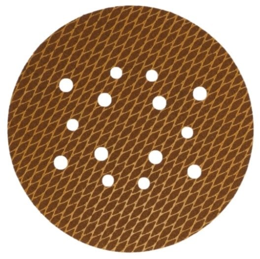Dedra Tarczki ścierne Anti-clog 225mm, #150, rzep, zestaw 5szt