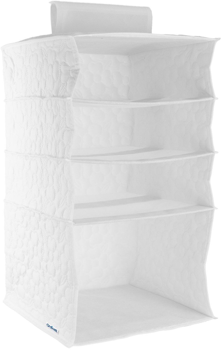 Aptel Organizer wiszący z 4 półkami 30x30x50cm Cotton (8000303319351)