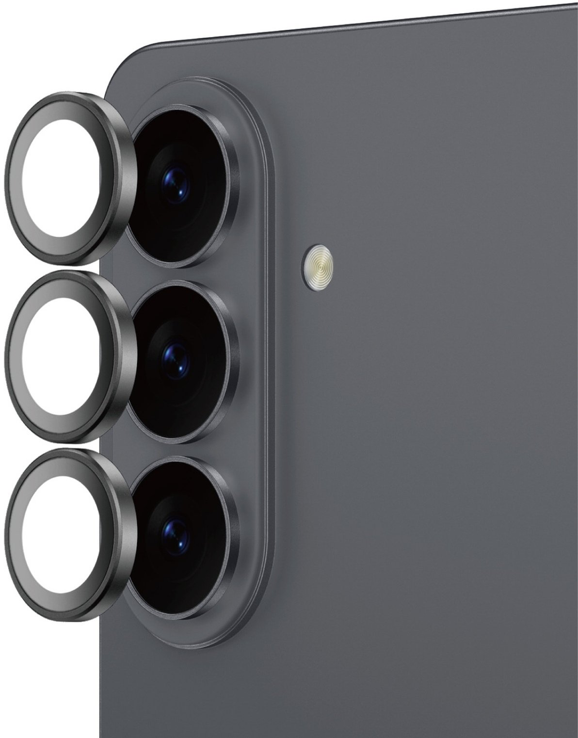Amazingthing Szkło hartowane na wyspę aparatu do Samsung S26 Radix AR Lens Glass - czarne Szkło hartowane na wyspę aparatu do Samsung S26 Radix AR Len