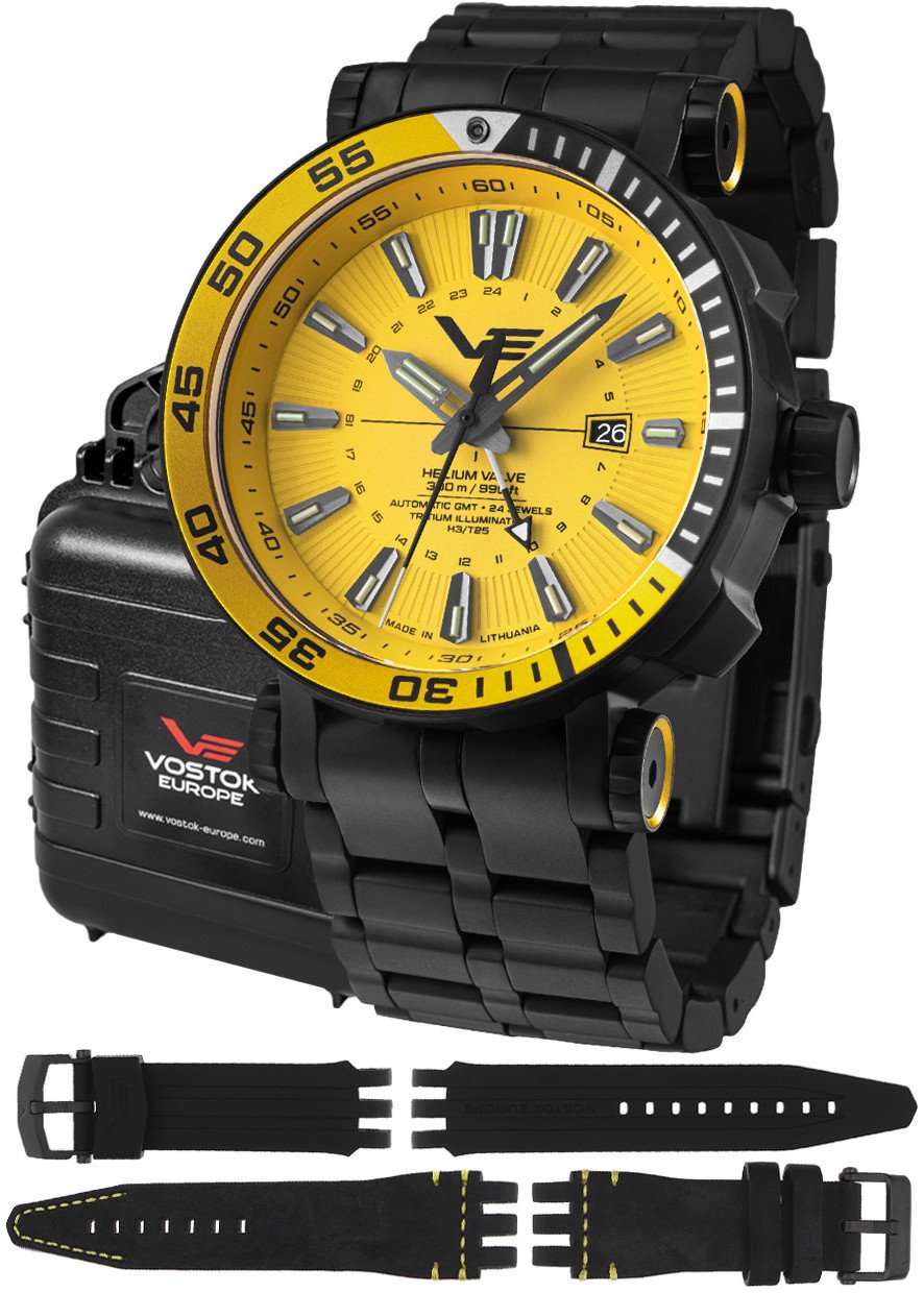 Zegarek Vostok Europe Zegarek męski Vostok Europe NH34-575C719B czarny