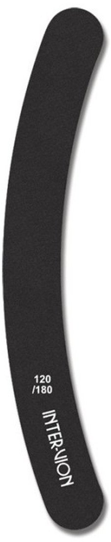 Inter-vion Pilnik Do Paznokci Czarny Banan 120/180 499151