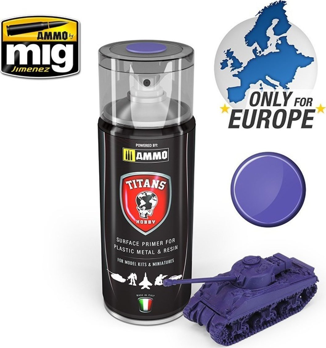 Vallejo Ammo: Titans Matt Primer - Magic Purple