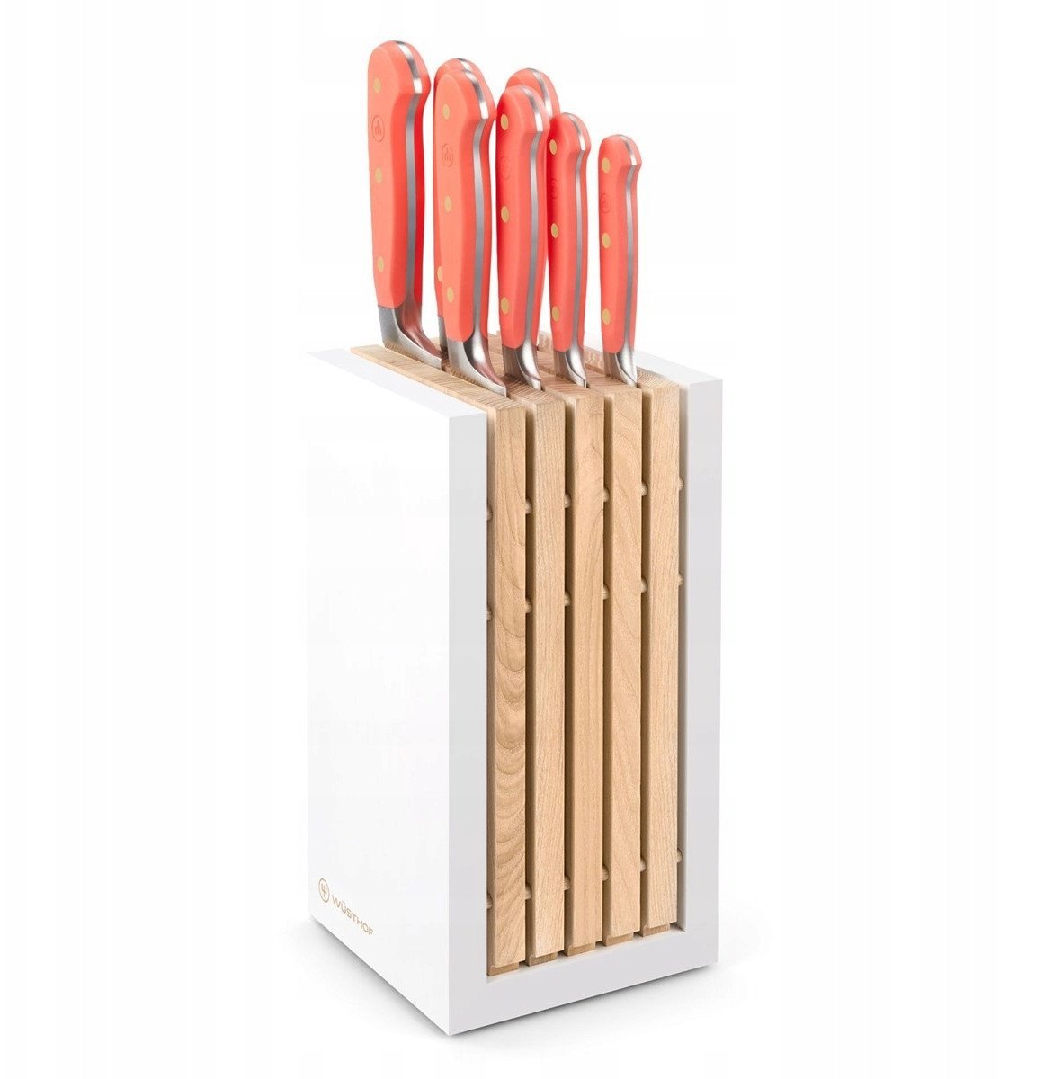 Wüsthof Blok noży z 7 elementami Classic Colour brzoskwiniowy