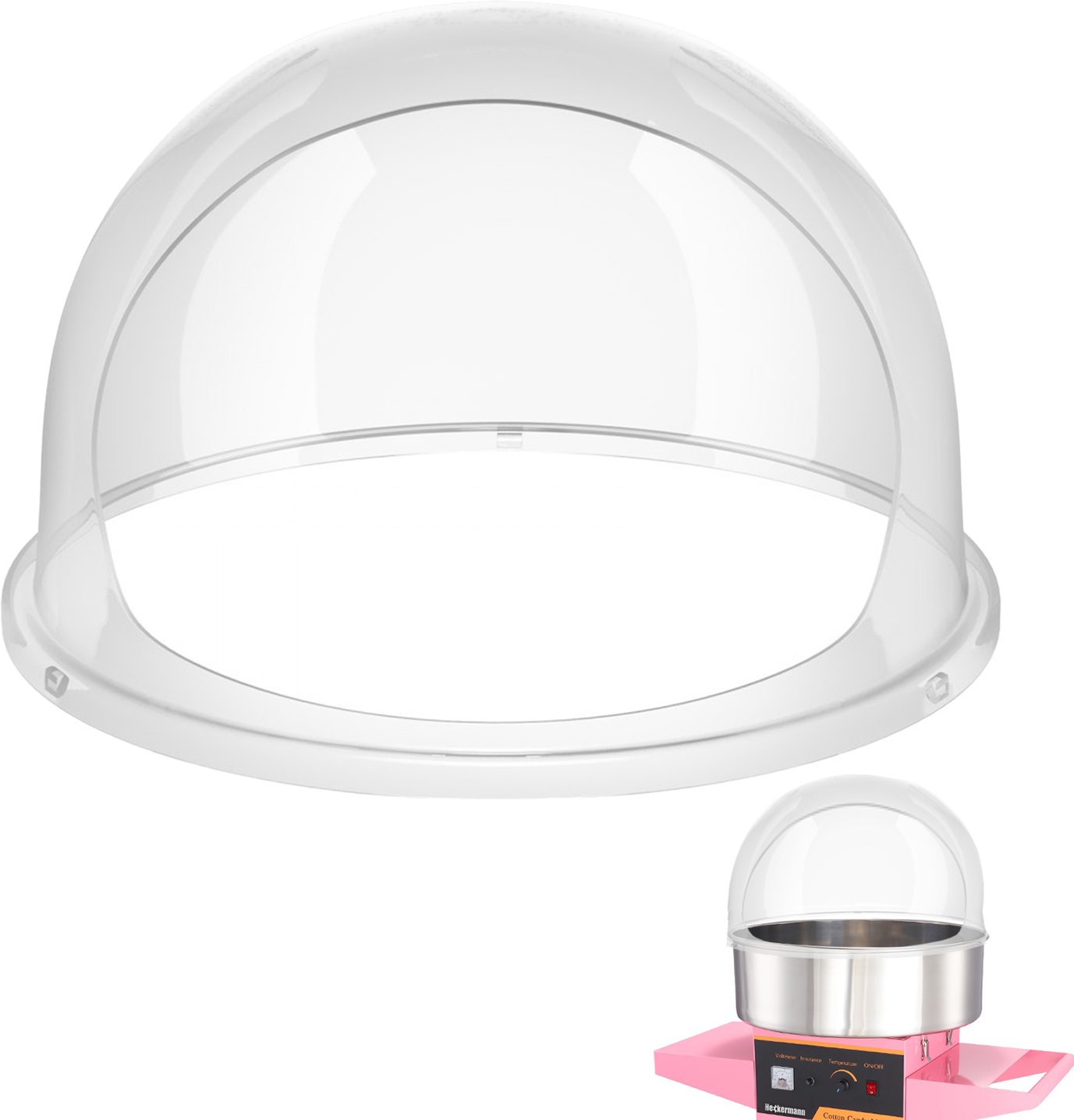 Maszynka do waty cukrowej Heckermann Pokrywa maszyny do waty cukrowej Heckermann TSMHTJ