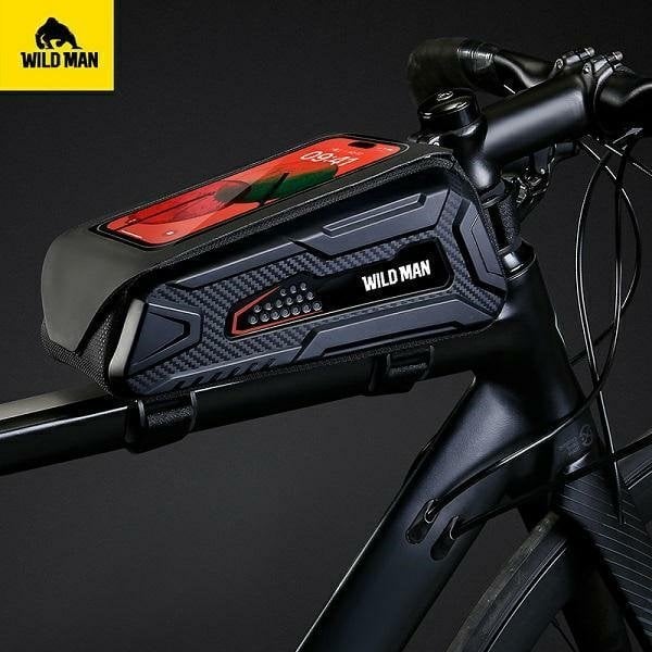 WildMan WILDMAN Etui/uchwyt rowerowy M90 sakwa na ramę czarna/black