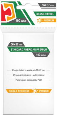 Rebel Koszulki Standard American Premium 56x87 (100szt) (232234)