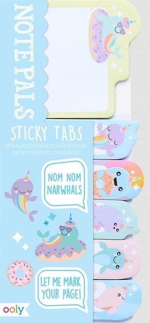 Ooly Karteczki Samoprzylepne Narwale