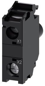 Siemens Oprawka blok LED biały 6-24V AC-DC montaż czołowy przyłącze śrubowe SIRIUS ACT 3SU1401-1BG60...