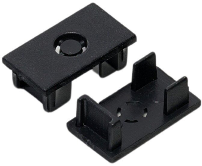 Azzardo Zaślepka szynoprzewodu Delta Track Magnetic Super Slim czarna AZ6983