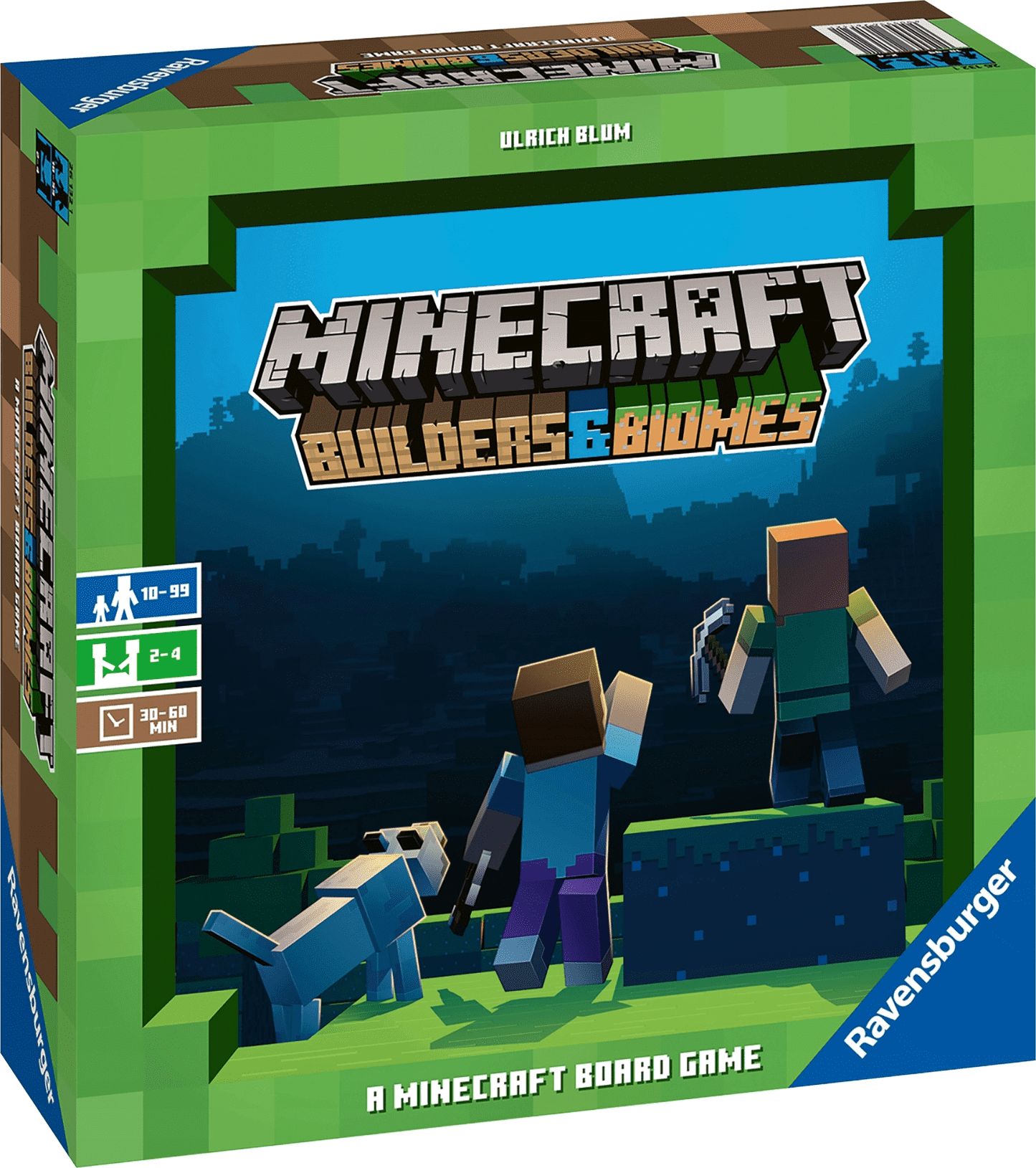 Ravensburger Gra planszowa Minecraft: Builders & Biomes