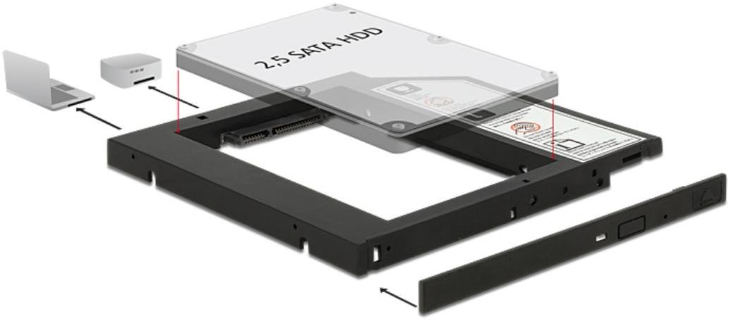 Kieszeń Icy Dock IcyDock Extra tray for MB038 series black
