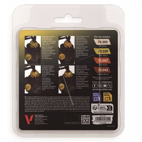 Vallejo Vallejo: 72.395 - Game Color - Gold NMM Set (4x18 ml)