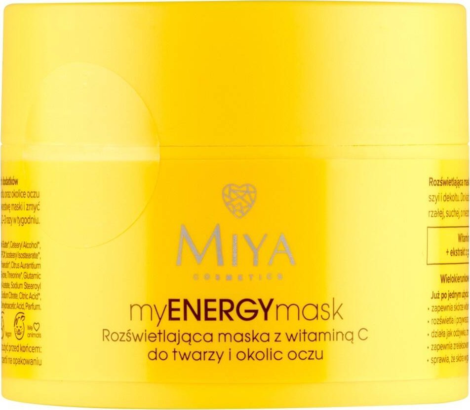 Miya myENERGYmask rozświetlająca maska z witaminą C 50ml