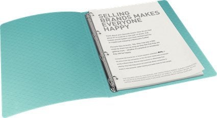 Segregator Esselte Colour 4-ringowy A4 25mm niebieski (626247)