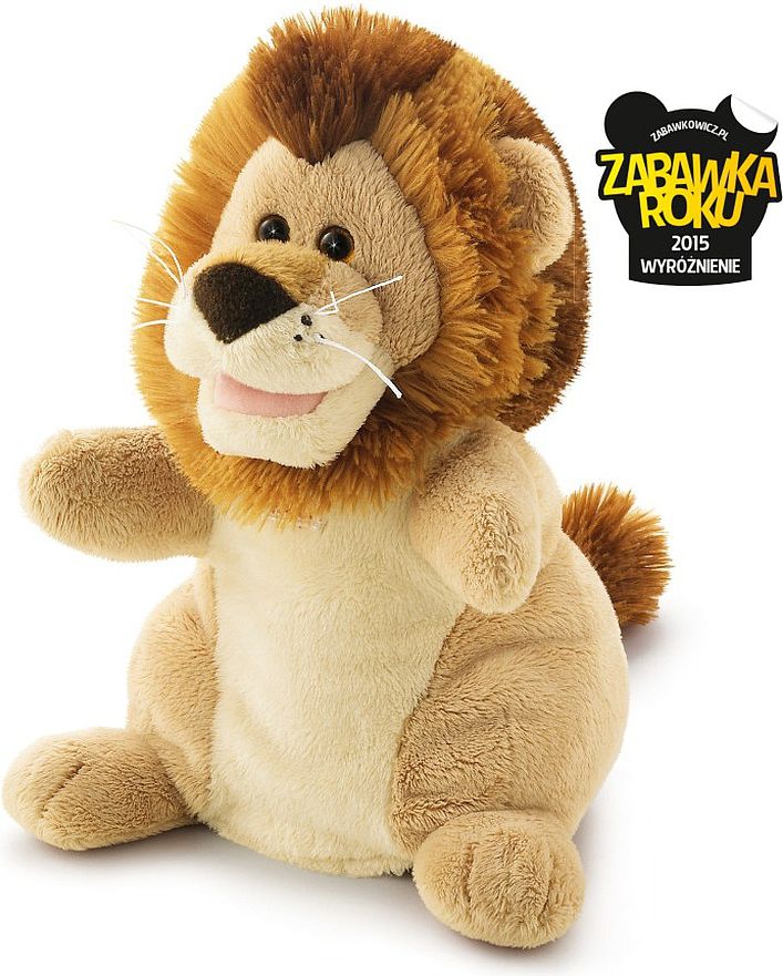 Trudi Pacynka na rękę, lew, 25 cm (29916)