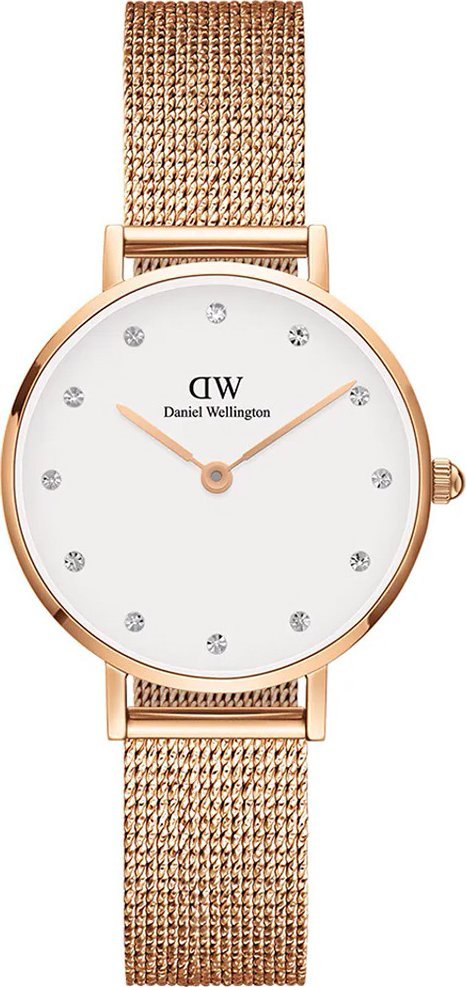 Zegarek Daniel Wellington Zegarek damski Daniel Wellington DW00100528 CYRKONIE różowe złoto
