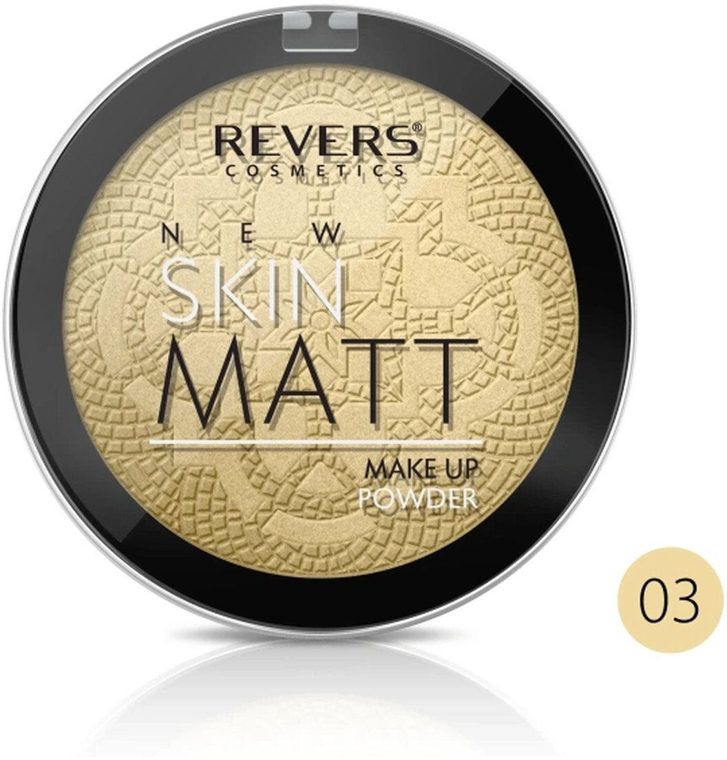 Revers Revers New Skin Matt Matujący Puder Do Twarzy 9g (03)